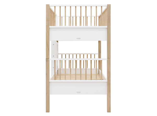 Combi-bunkbed 90x200 Mika White/Oak