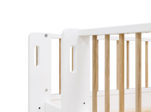 Combi-bunkbed 90x200 Mika White/Oak