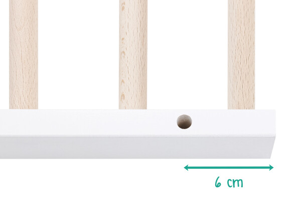 Juego de soportes de la base para la cuna 60x120/70x140 tipo R