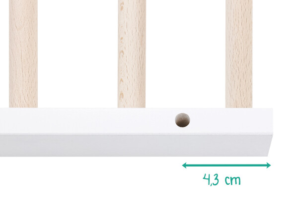 Juego de soportes de la base para la cuna 60x120/70x140 tipo P