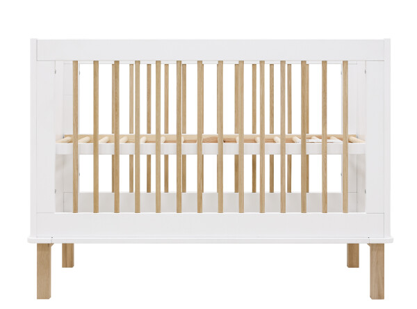 Mika 2-delige babykamer Wit/Eiken