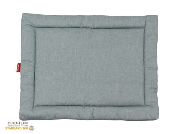 Boxkleed Square Groen/Grijs