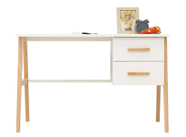 Bureau Fenna Blanc/Naturel