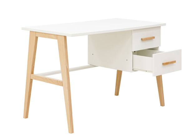 Bureau Fenna Blanc/Naturel