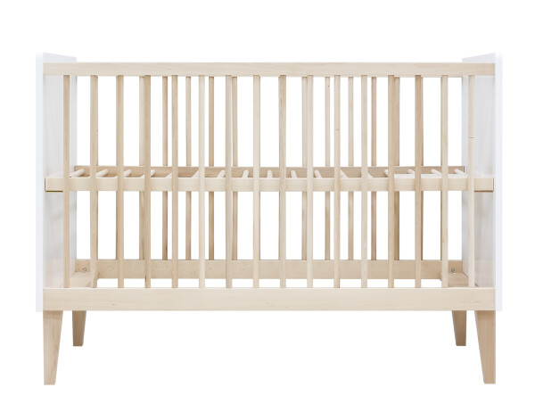 Bed 60x120 Indy White/Natural