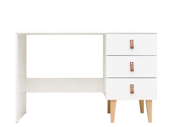 Writing desk Indy White/Natural