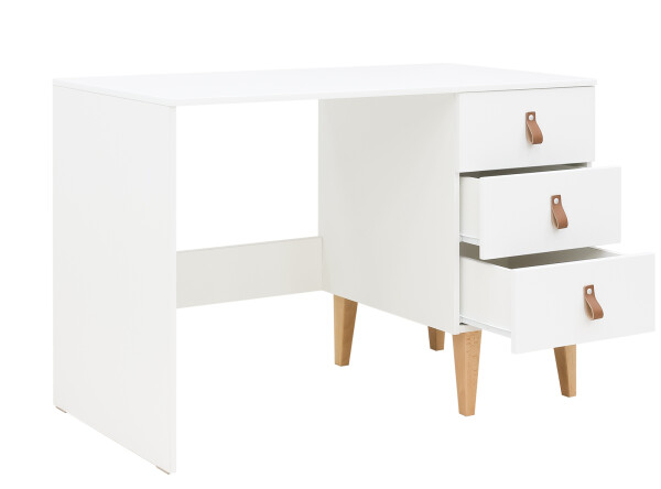 Writing desk Indy White/Natural
