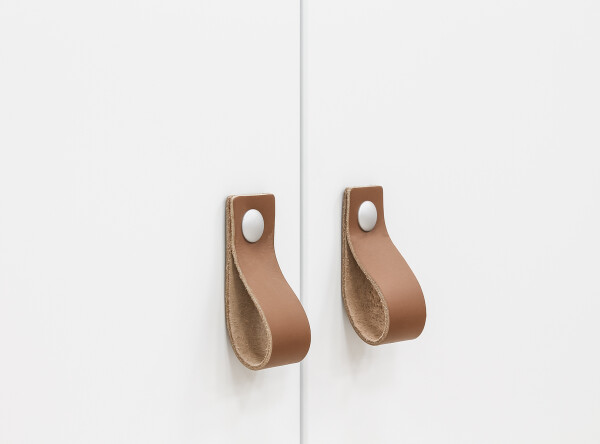 3-door wardrobe Indy White/Natural