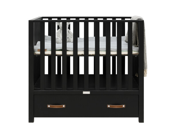 Playpen with drawer Kai Matt Black (excl. wheels)