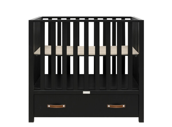 Playpen with drawer Kai Matt Black (excl. wheels)