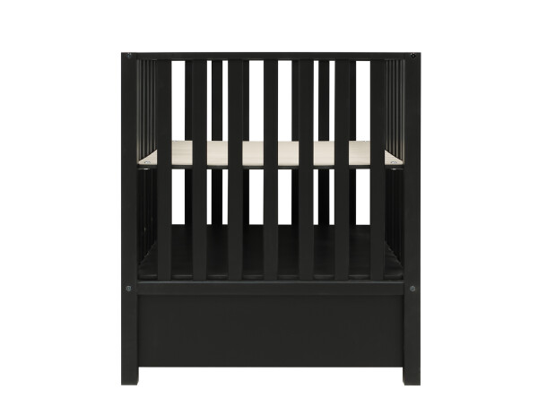Playpen with drawer Kai Matt Black (excl. wheels)