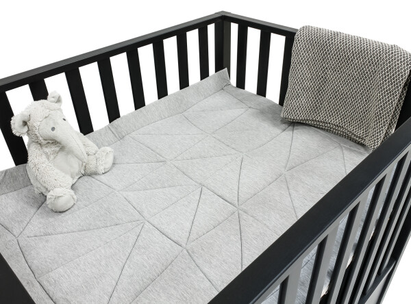 Playpen with drawer Kai Matt Black (excl. wheels)