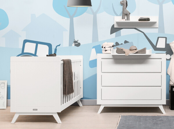 Anne 2-part nursery White