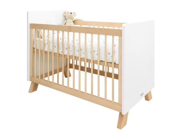 Lisa 2-part nursery White/Natural
