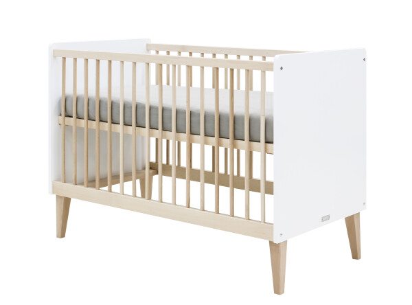 Indy 3-part nursery White/Natural