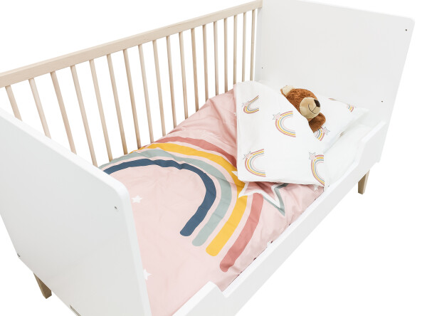 Bedbank 70x140 Indy Wit/Naturel
