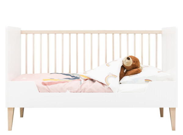 Bedbank 70x140 Indy Wit/Naturel