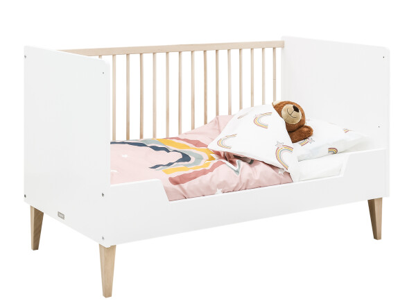 Bedbank 70x140 Indy Wit/Naturel