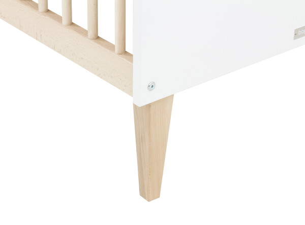 Bedbank 70x140 Indy Wit/Naturel