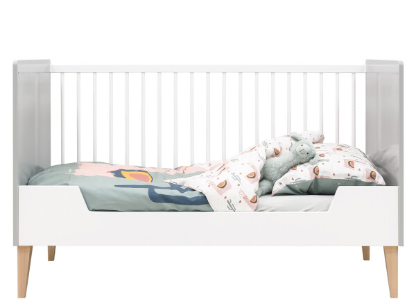 Bench bed 70x140 Emma White/Grey