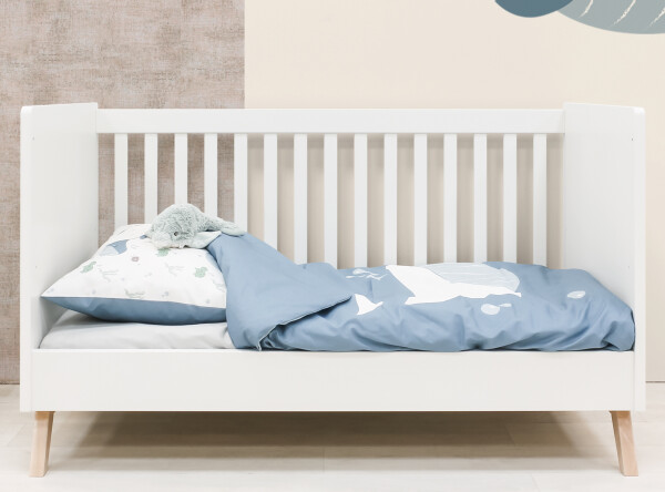 Bench bed 70x140 Fenna White/Natural