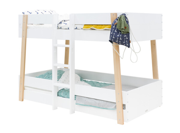 Bunkbed 90x200 Lisa White/Natural