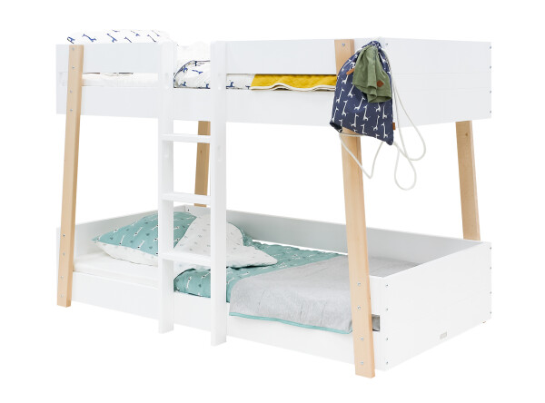 Bunkbed 90x200 Lisa White/Natural