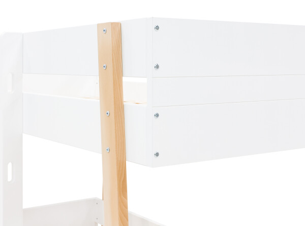 Bunkbed 90x200 Lisa White/Natural
