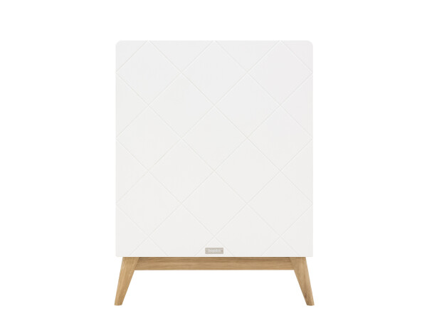 Bed 60x120 Paris White/Oak