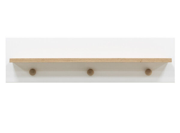 Étagère Paris Blanc/Chêne