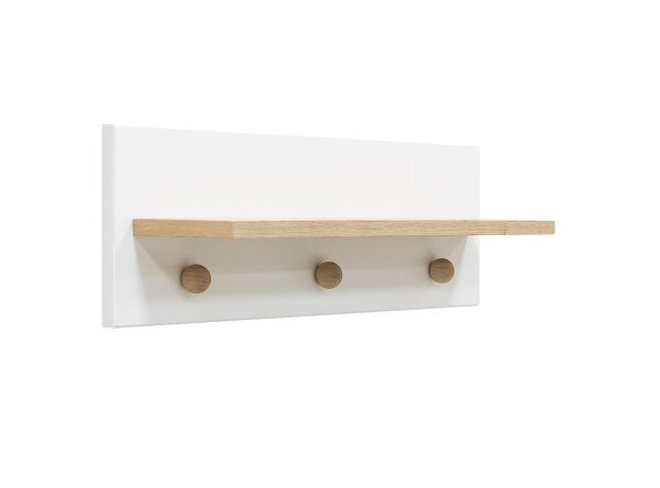 Étagère Paris Blanc/Chêne