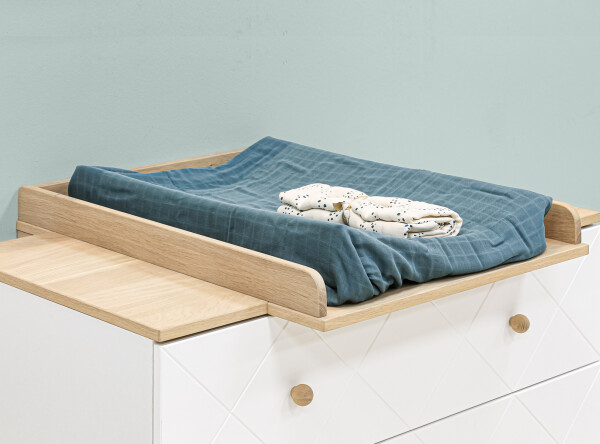 Barrier Paris White/Oak