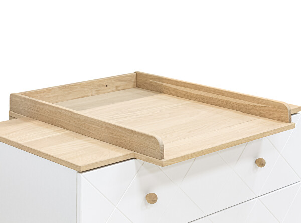 Barrier Paris White/Oak
