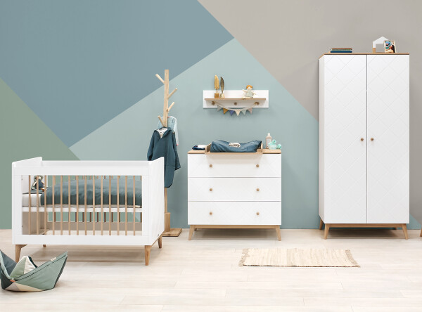 Barrier Paris White/Oak