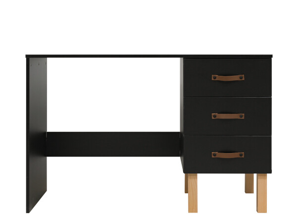 Writing desk Floris Matt Black/Natural