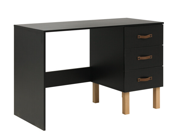 Writing desk Floris Matt Black/Natural