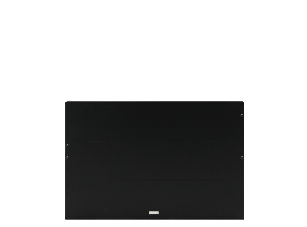 Bench bed 90x200 with 3 drawers Floris Matt Black/Natural (excl. bottom)