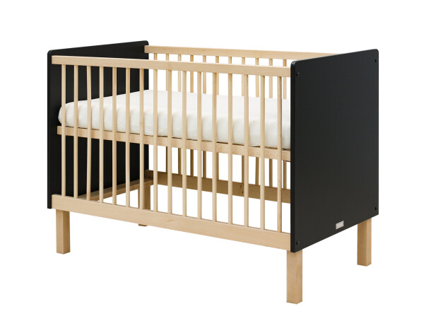Floris 2-part nursery Matt Black/Natural