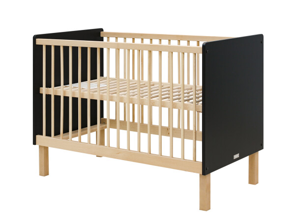 Floris 2-part nursery Matt Black/Natural