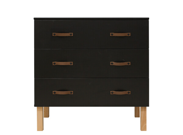 Floris 2-part nursery Matt Black/Natural
