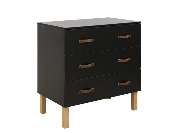 Floris 2-part nursery Matt Black/Natural