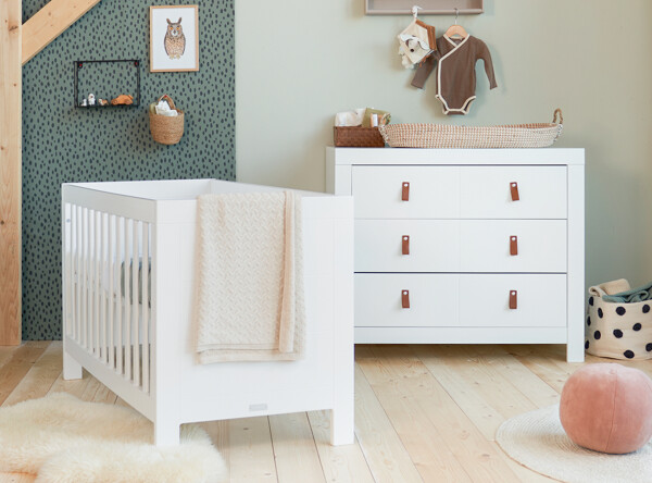 Noah 2-part nursery White