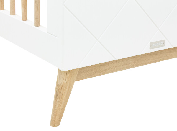 Paris 2-part nursery White/Oak