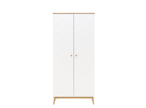 Paris 3-part nursery White/Oak