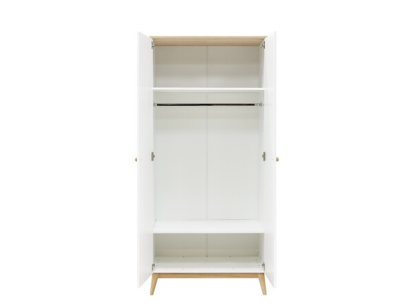Paris 3-part nursery White/Oak