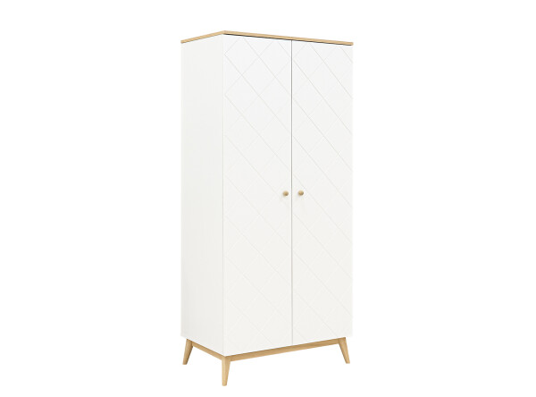 Paris 3-part nursery White/Oak