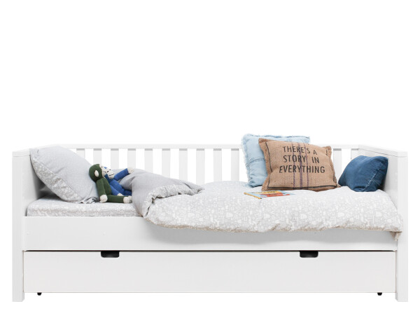 Bench bed 90x200 Nordic White