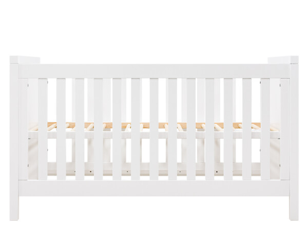 Corsica 2 piece nursery furniture set with cot bed White