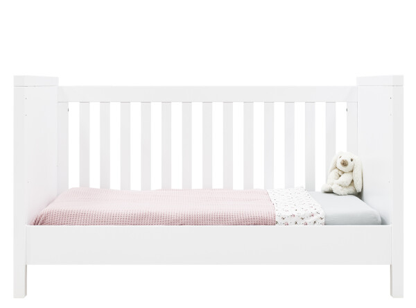Set 2-teilig Corsica mit Gitterbett 70x140 Weiß