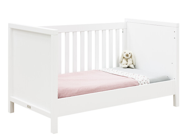 Corsica 2 piece nursery furniture set with cot bed White